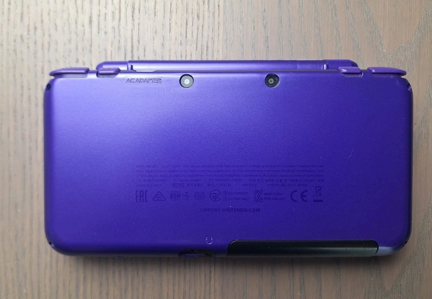 New Nintendo 2DS XL Purple Silver | Charger + 32GB SD Card | Region Free USA