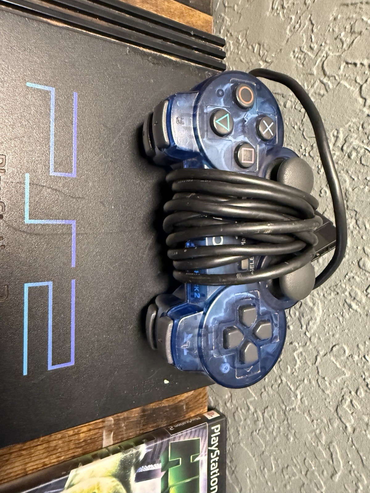 Sony PlayStation 2 Console – Black (SCPH-30001) With Games