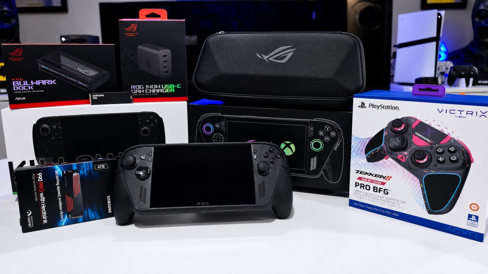 Asus Rog Xbox Ally X 7″ 4 TB 24GB RAM Ryzen AI Z2 Extreme W/ lots of Extras