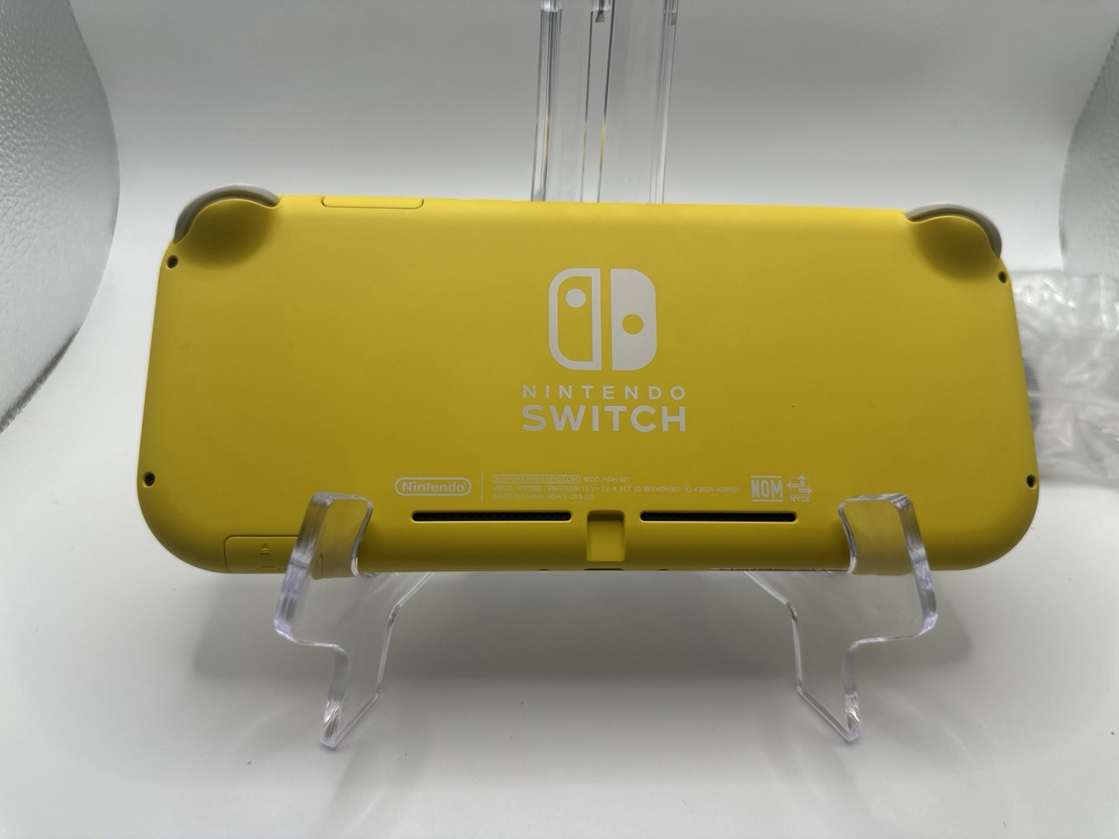 Nintendo Switch Lite Yellow Bundle + Minecraft + Case + Clear Protective Cover