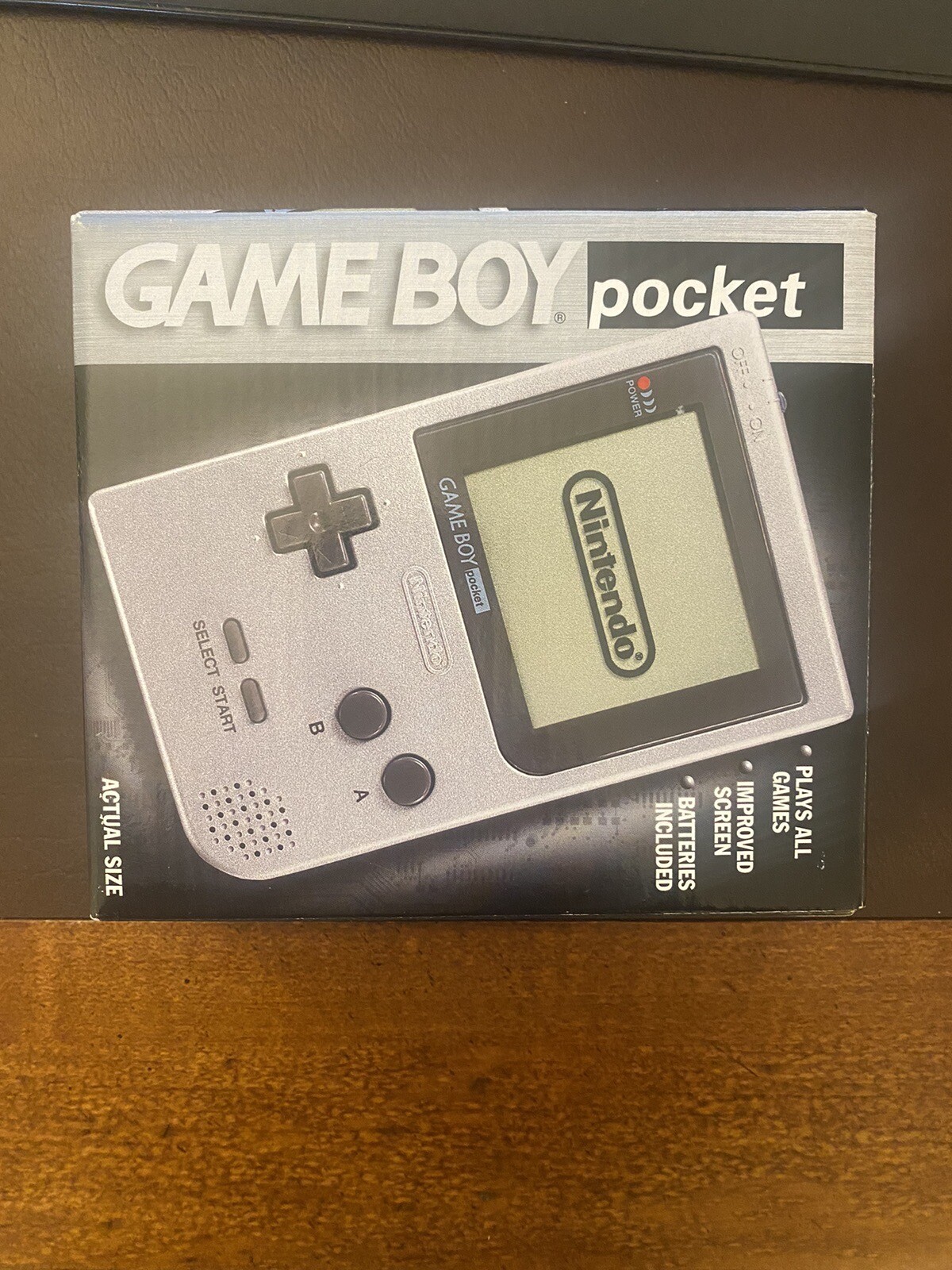 Nintendo Game Boy Pocket – Factory sealed with Retailer Warranty Card Attached