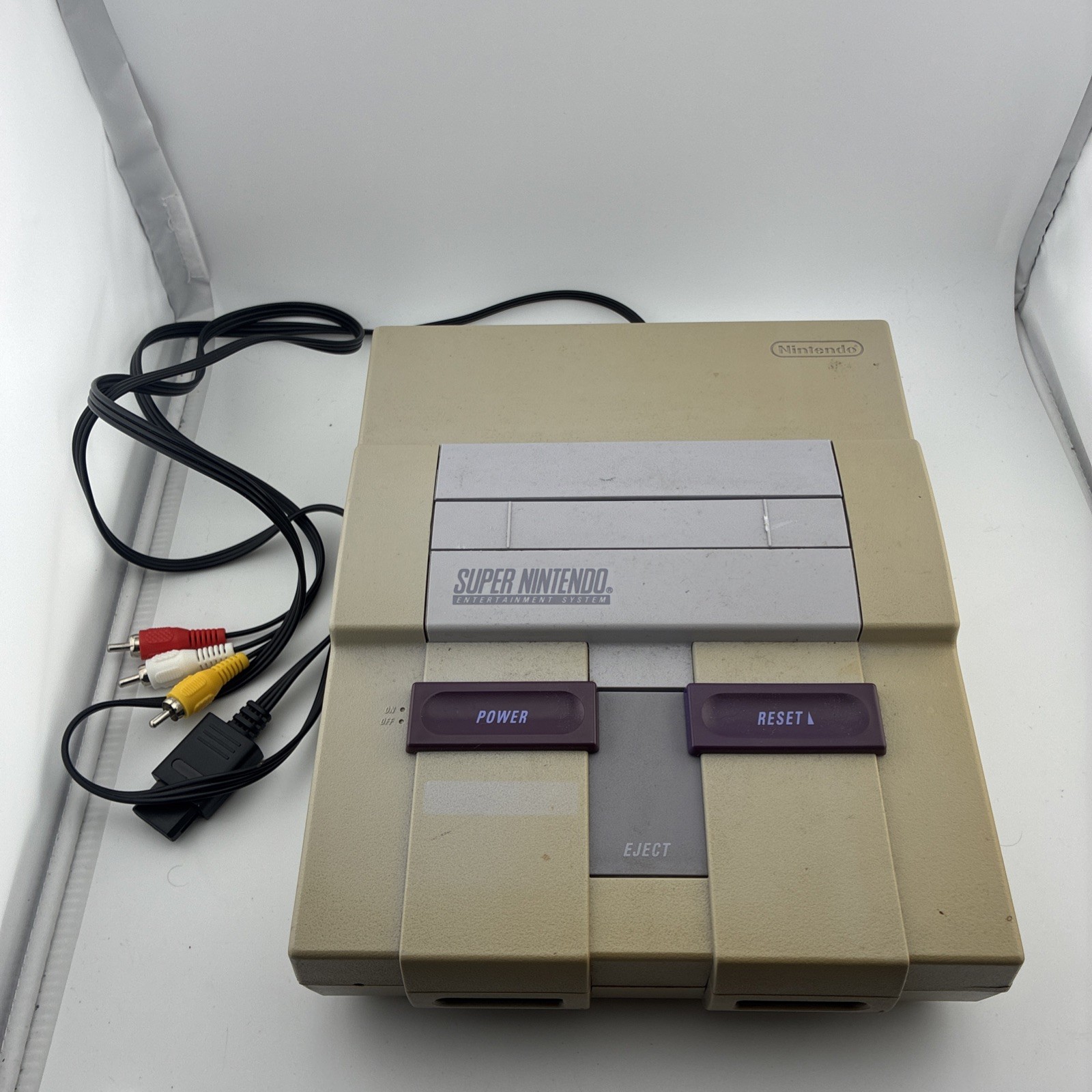 SNES Super Nintendo Entertainment System Console System OEM Authentic SNS-001