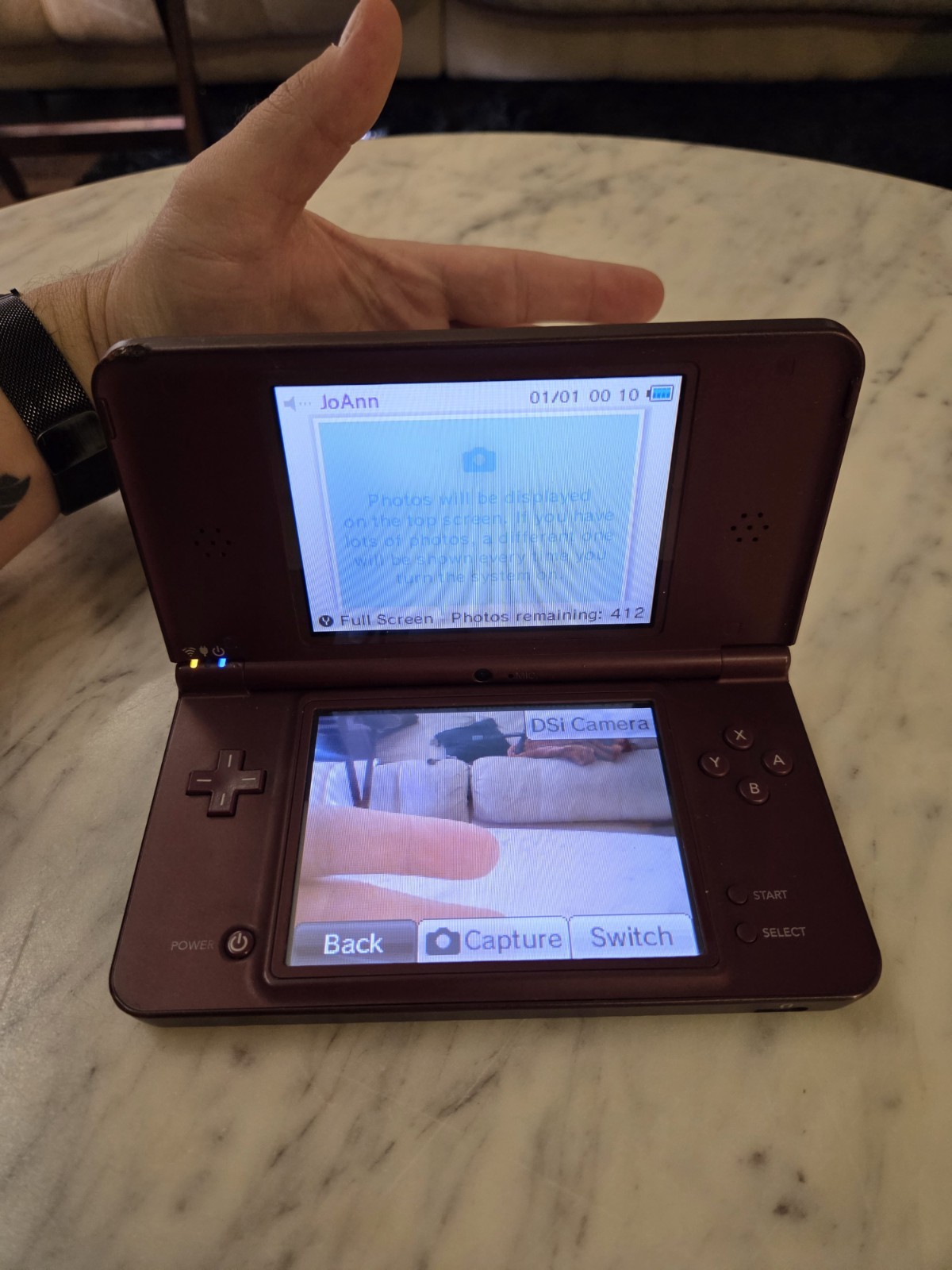 Used Nintendo DSi XL Burgundy Fully Tested And Working