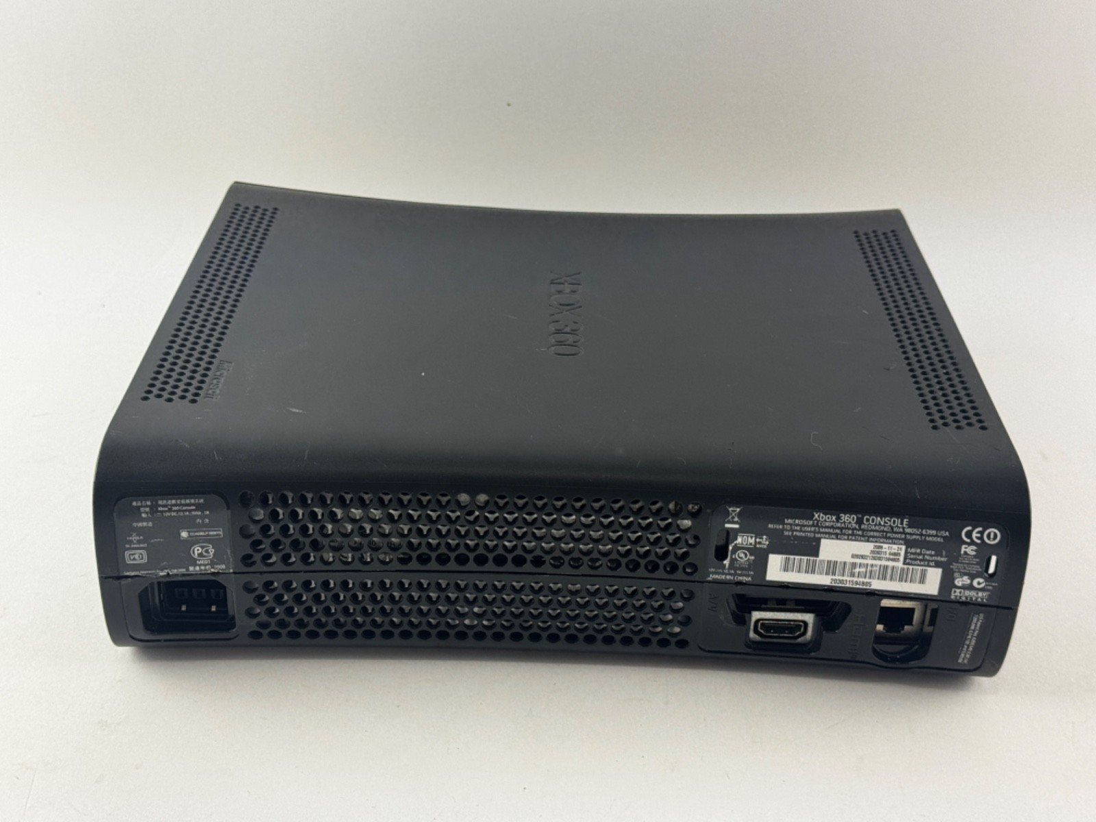 Microsoft Xbox 360 Black Jasper Console Only Deep Cleaned & New Thermal Paste