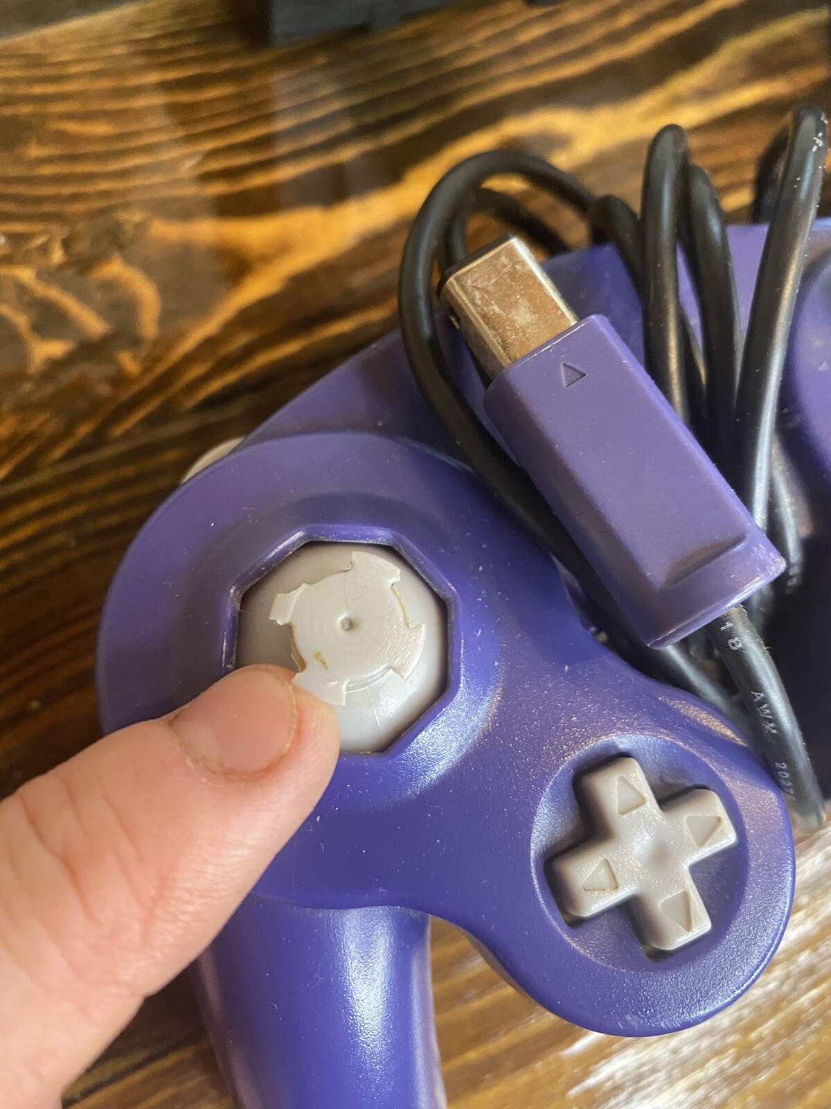 Nintendo Gamecube Lot / Bundle, GUN Game +2 Controllers + 64mb Card + Cords