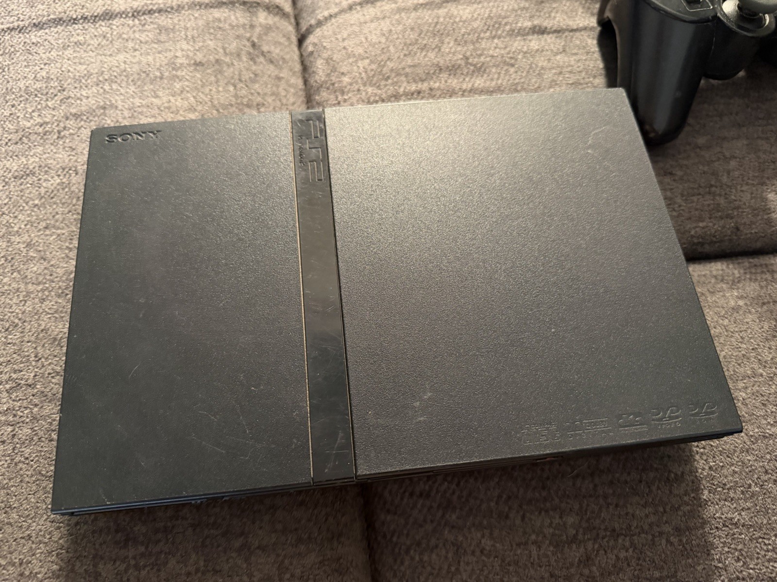 Sony PlayStation 2 Slim Console – Black With Games