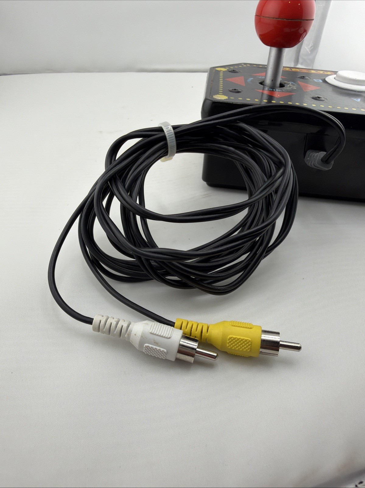 Namco Pac-Man Jakks Pacific Plug & Play TV Game Joystick RCA Tested.
