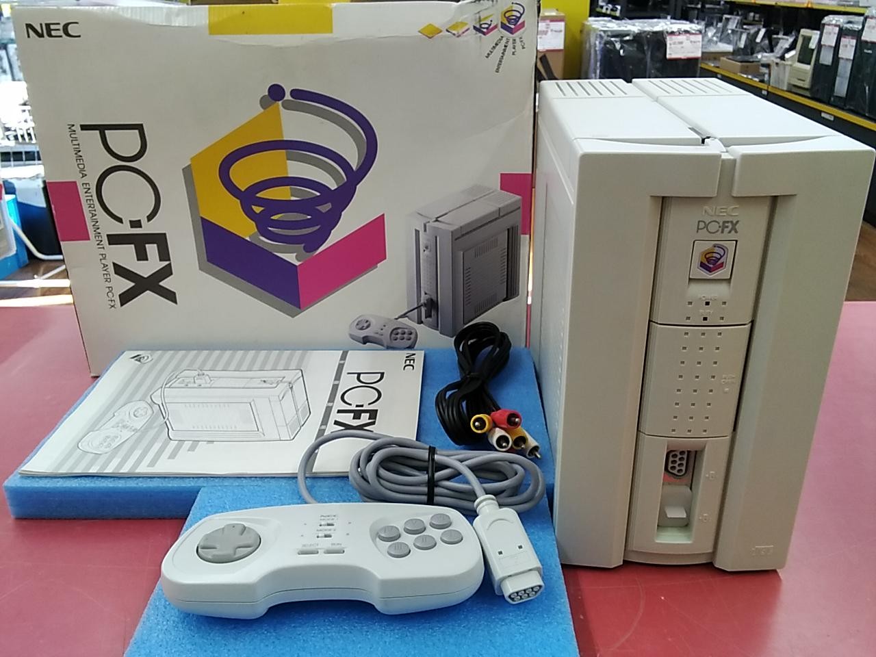NEC PC-FX Home Video Game Console System with Box Tested