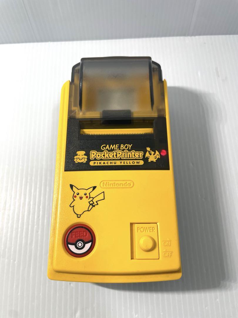 Nintendo GameBoy Pocket Printer Pikachu MGB-007 Yellow Version