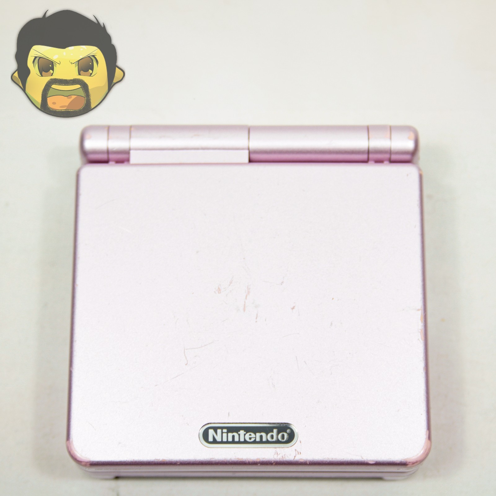 Nintendo GameBoy Advance SP AGS 101 Pearl Pink Bundle with Charger FAST SHIPPING