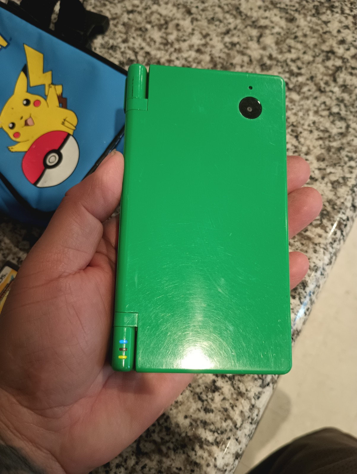Nintendo DSi Green Console Stylus NTSC-J Japan Tested W/Charger, 8 Game