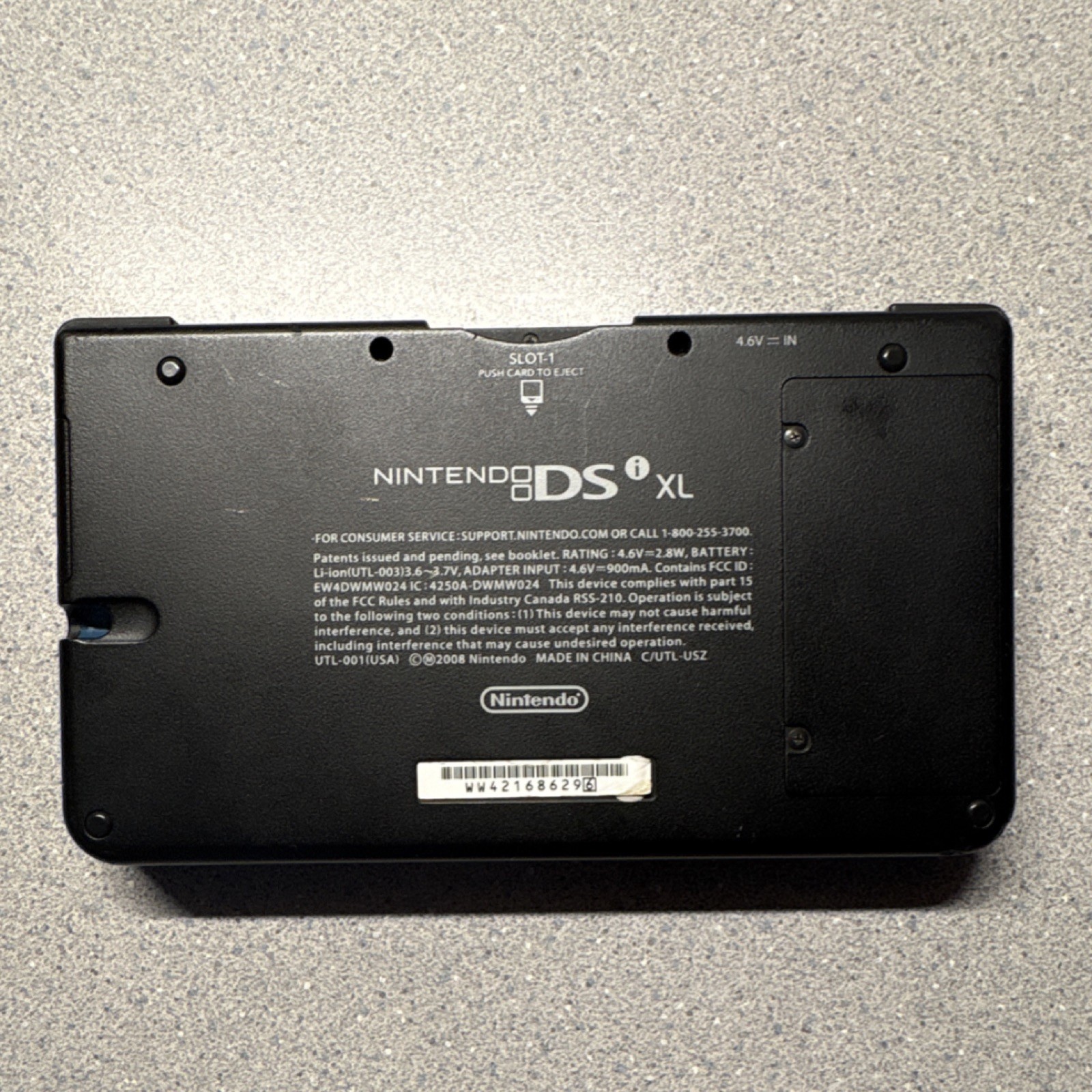 Nintendo DSi XL Handheld Console – Midnight Blue – Tested and Works – No Stylus