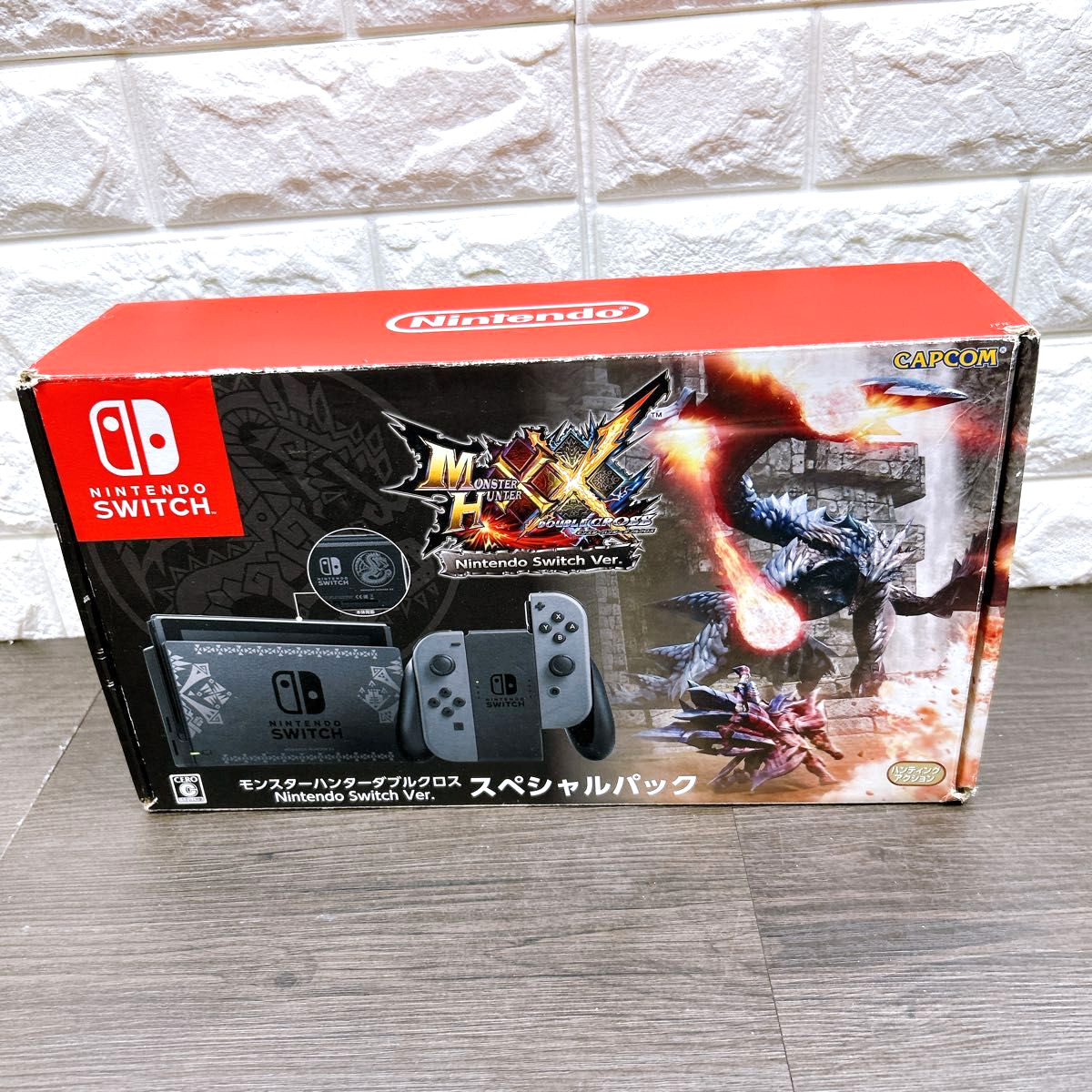 Nintendo Switch Monster Hunter Double Cross Edition Tested w/ Box No Software