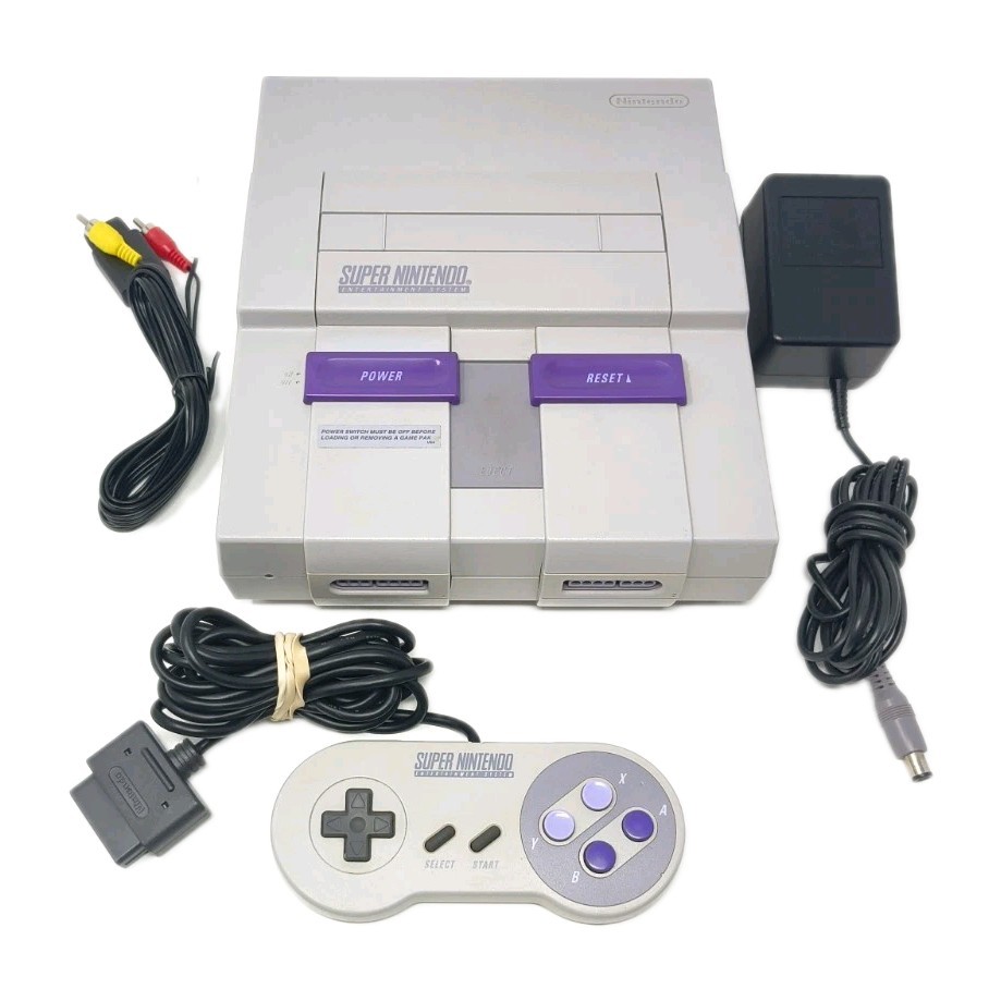 Super Nintendo SNES Console System – Test Works Great
