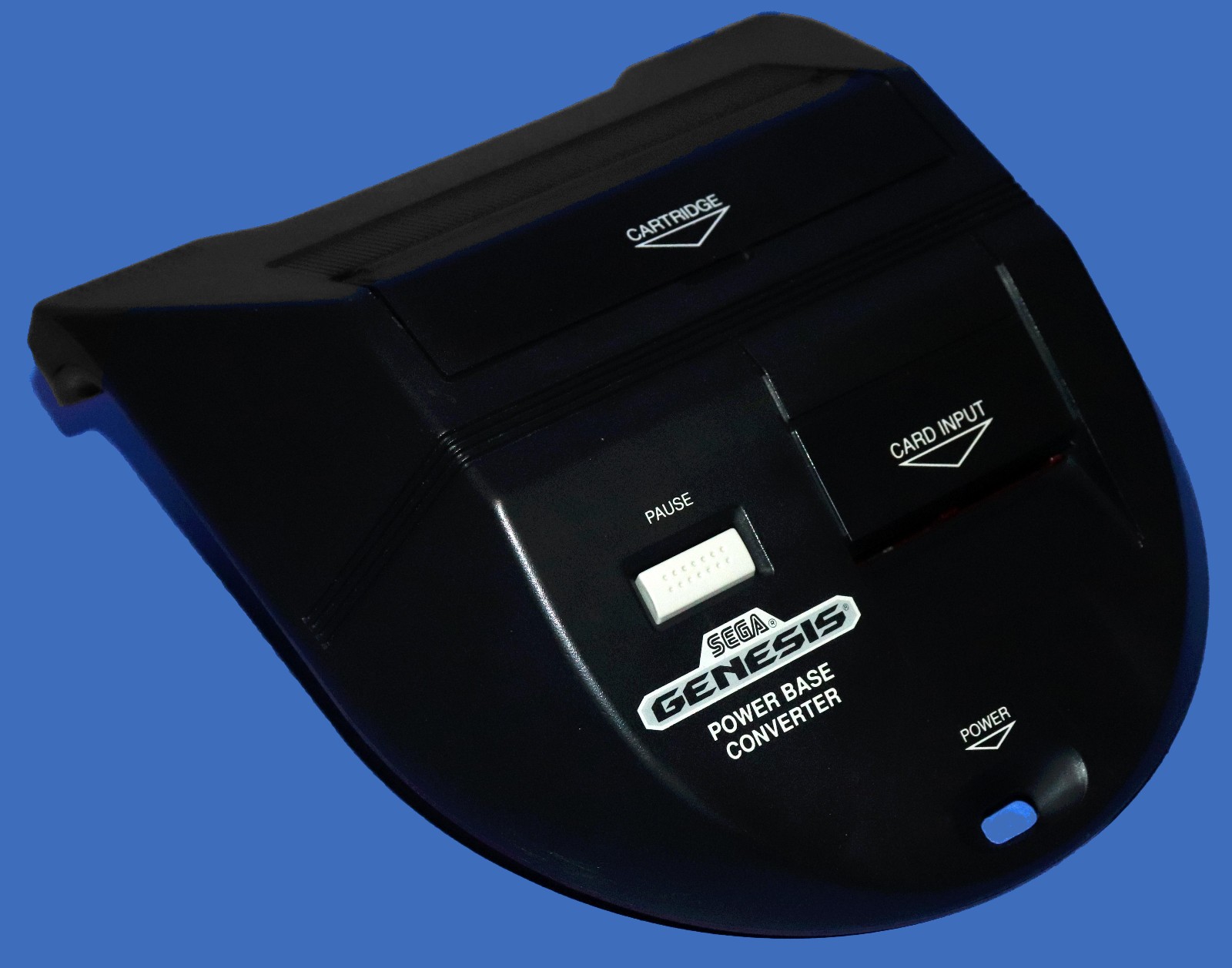 TESTED Sega POWER BASE CONVERTER #1620 Play SEGA MASTER SYSTEM Games on Genesis