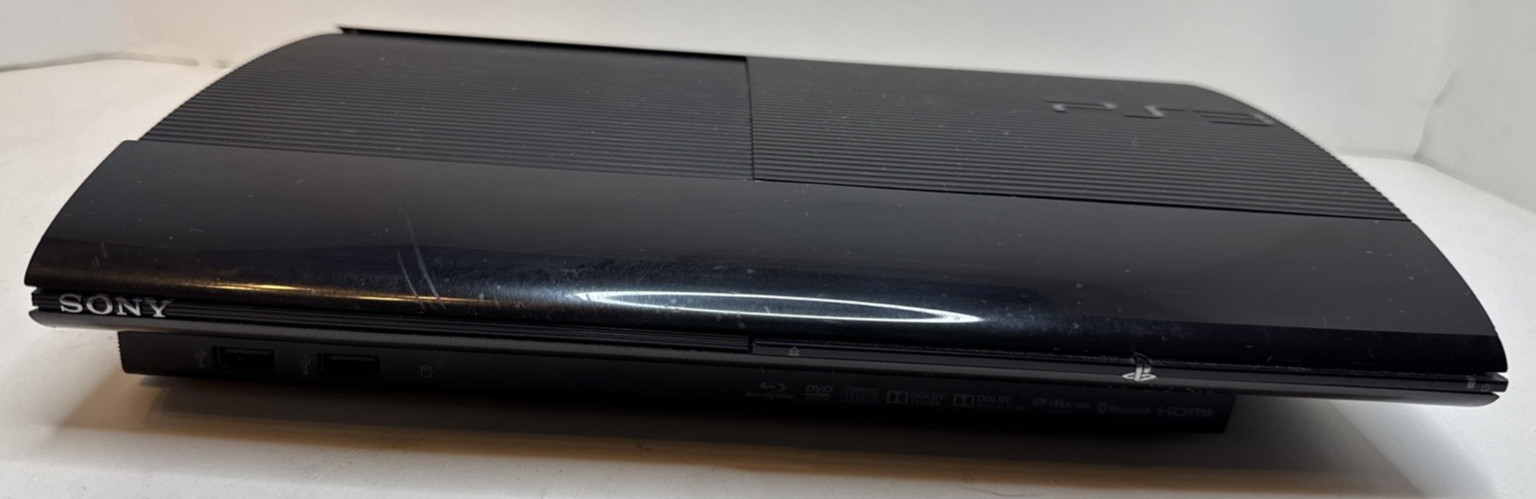 Sony Playstation 3 PS3 Super Slim Bundle CECH-4201A 250 GB Complete Tested