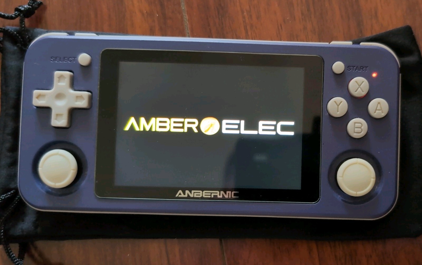 Anbernic RG 351P RG351P, Purple with 64gb microsd card with AmberElec installed