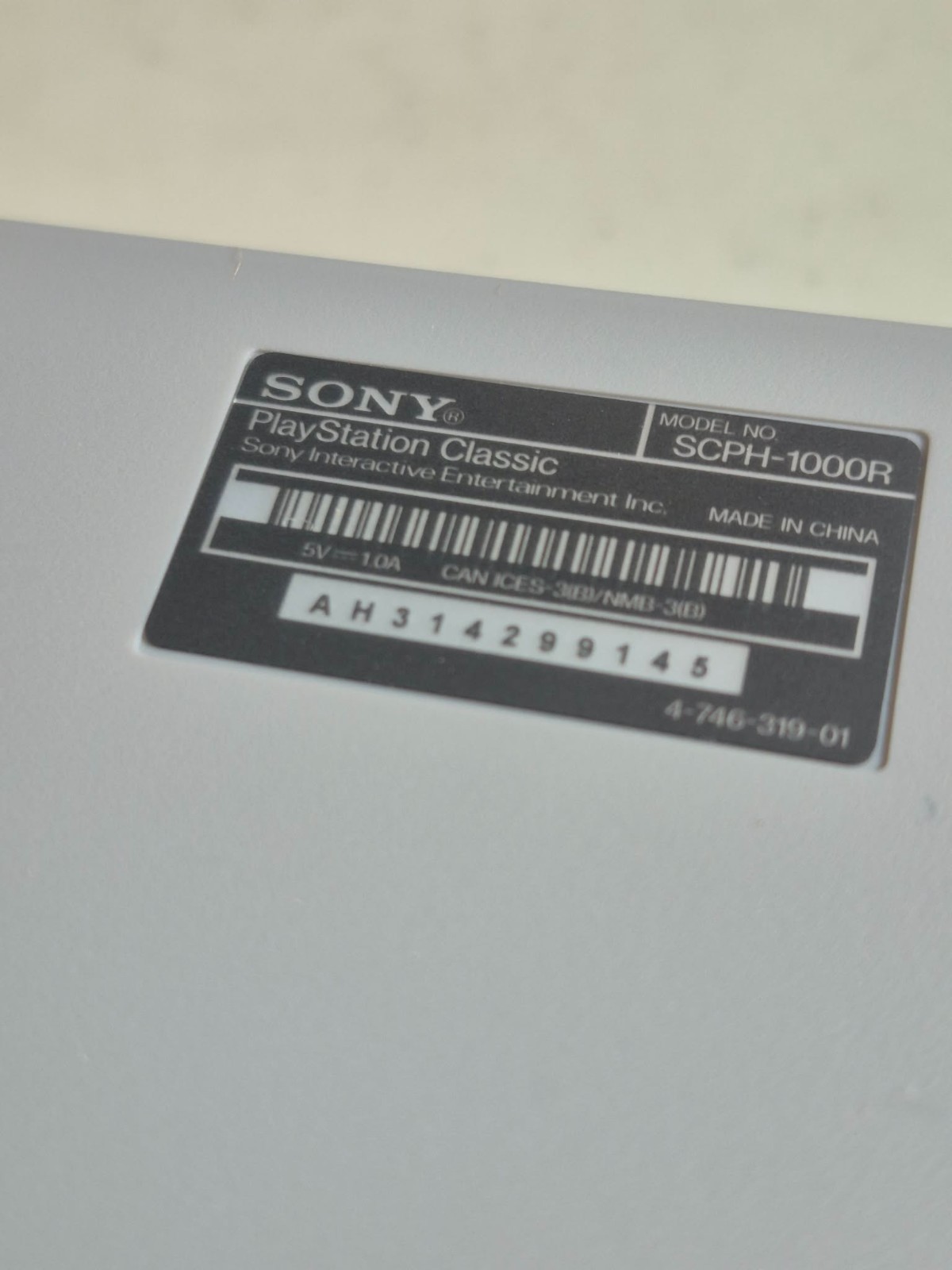 Sony PlayStation PS1 Classic Mini Console, 20 Games Built In SCPH-1000R Working