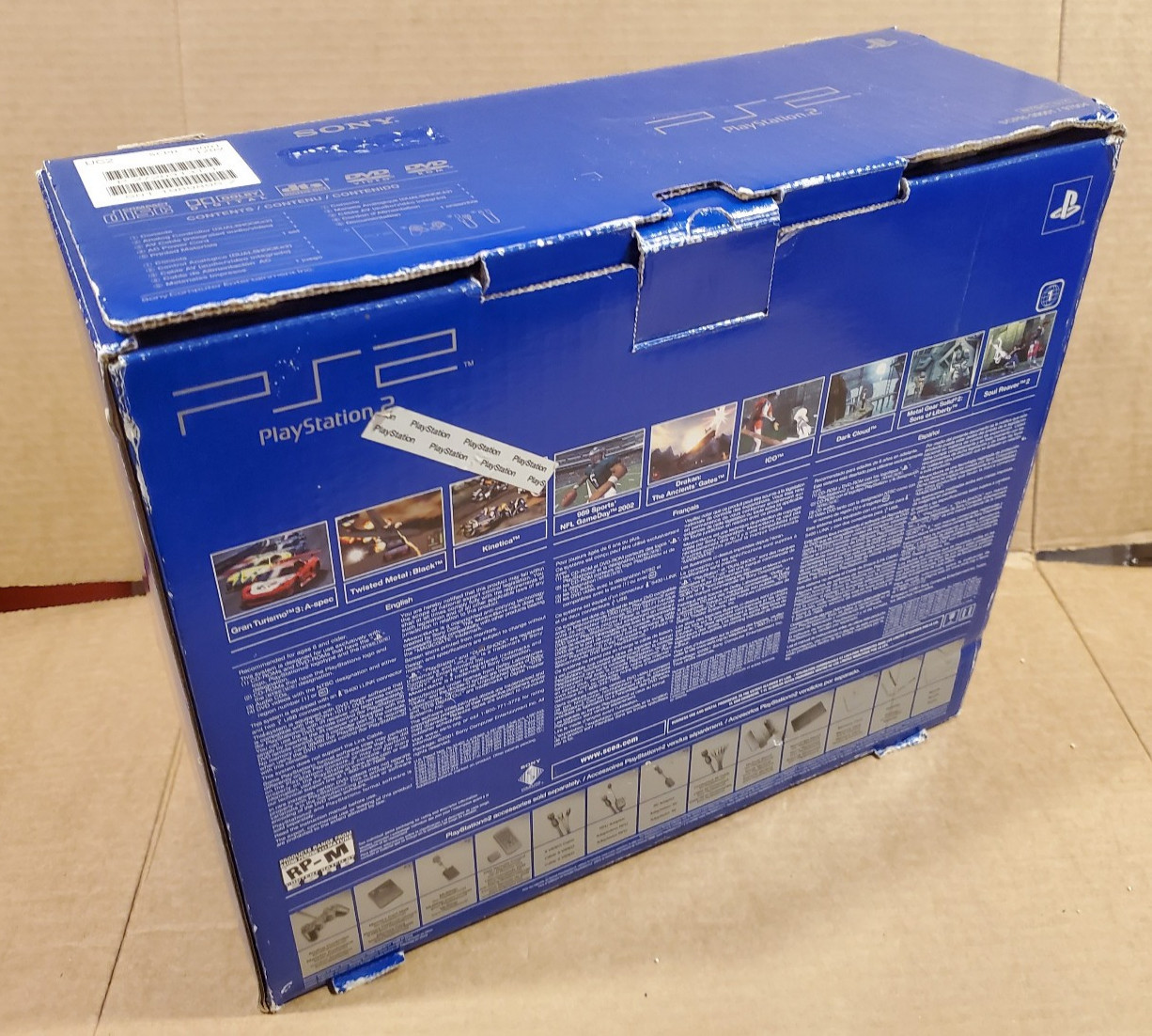 Sony Playstation 2 PS2 Console Black in Box