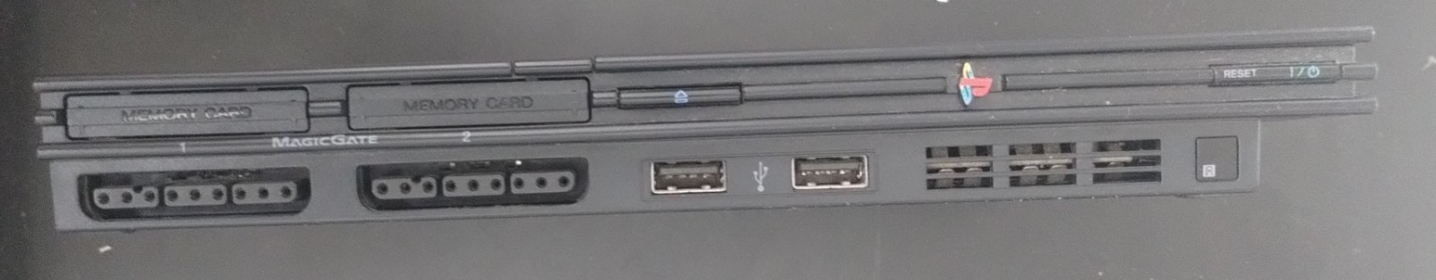 Sony PlayStation 2 Slim Line Version 1 Console – Charcoal Black (SCPH-70012)