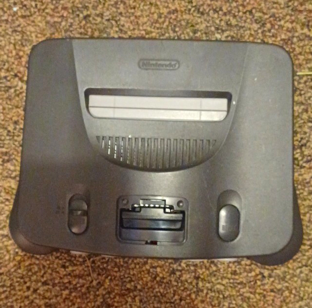 Nintendo 64 Gray Home Console With Jumper Pak Doesn’t Come With Power Cord