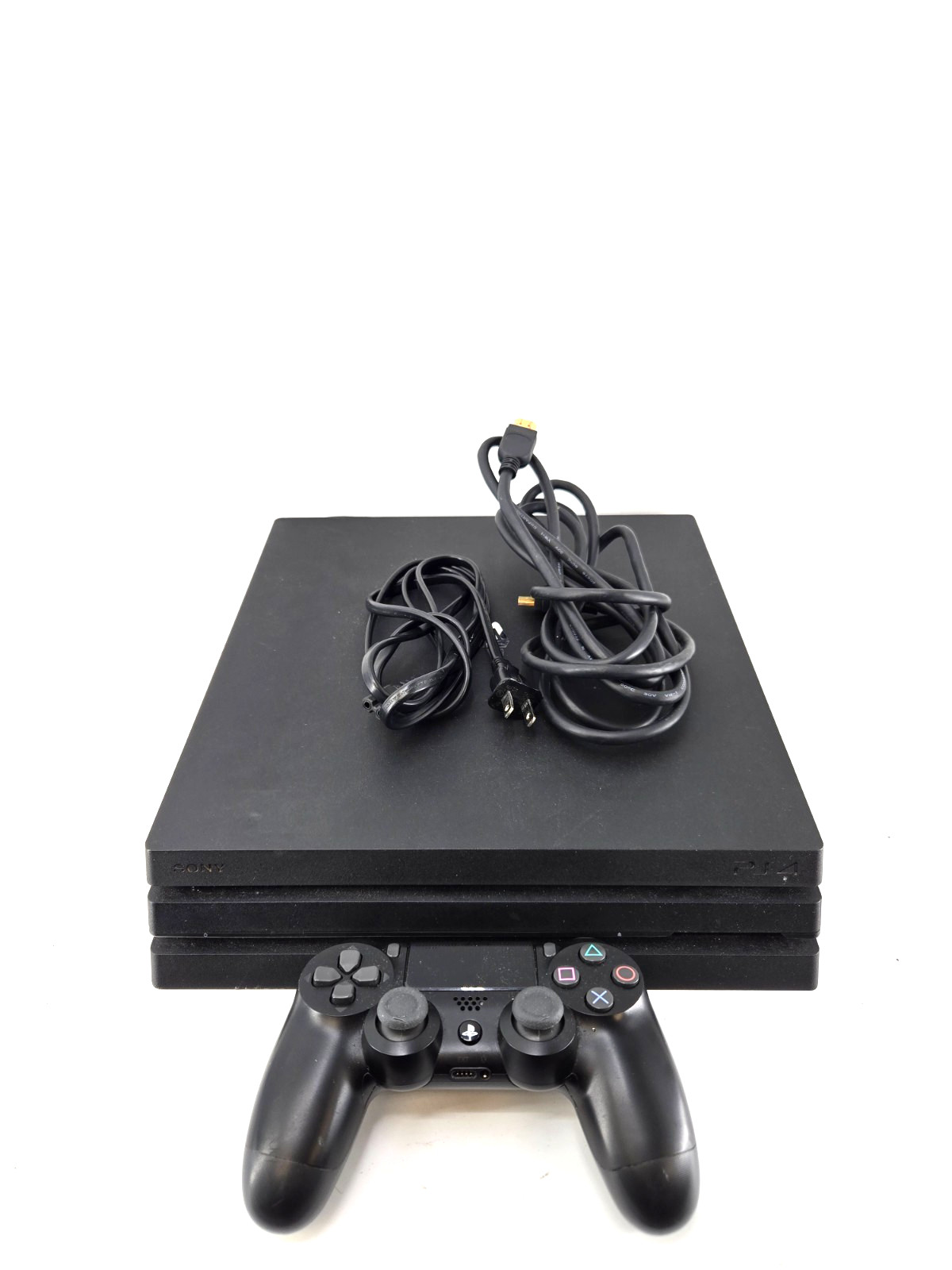 Sony PlayStation 4 Pro PS4 1TB Black CUH-7215B with Controller & Cords