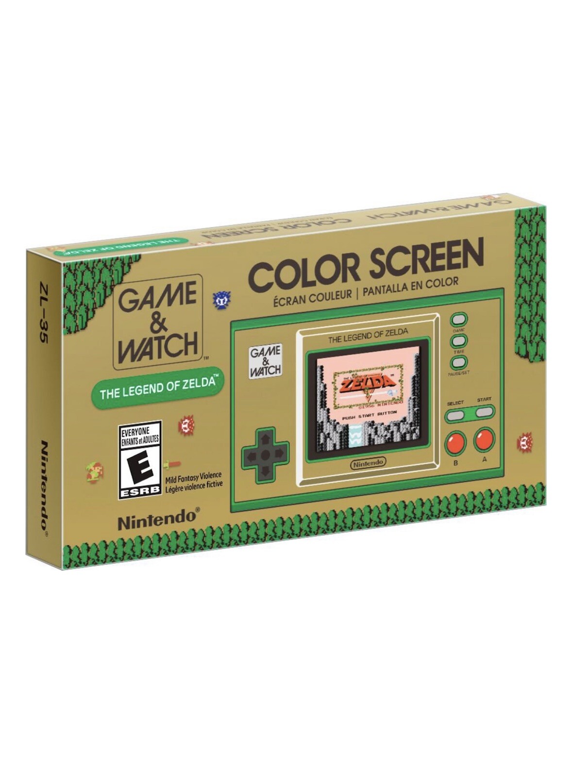 Nintendo Game and Watch Legend of Zelda II Link’s Awakening Electronic Handheld