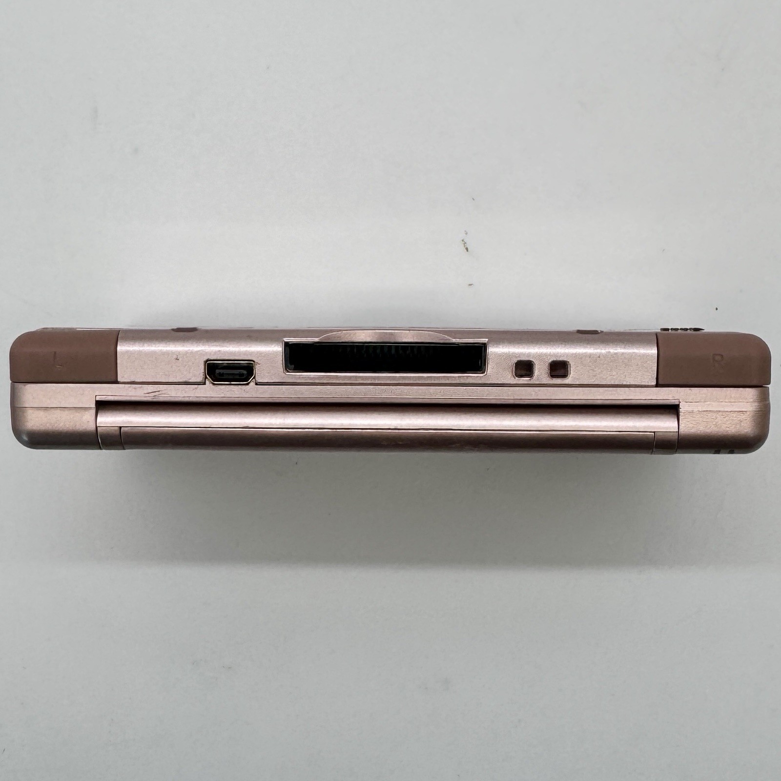 Nintendo DS Lite Handheld Game Console – Metallic Rose w/ Stylus & Charger