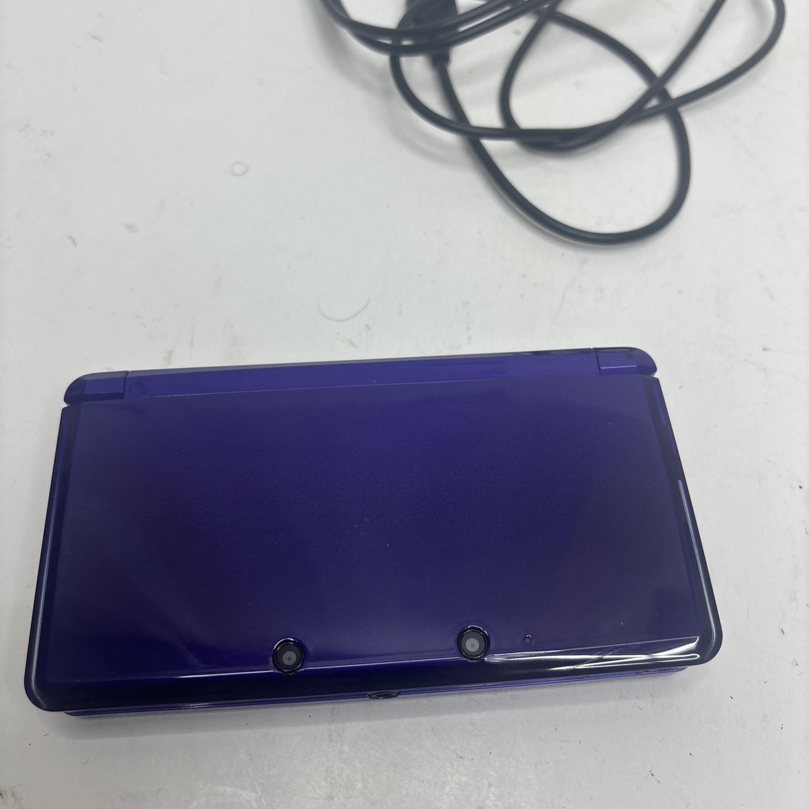USA Version Nintendo Tested Midnight Purple W/ 2Gb SD Card & Charger No Stylus
