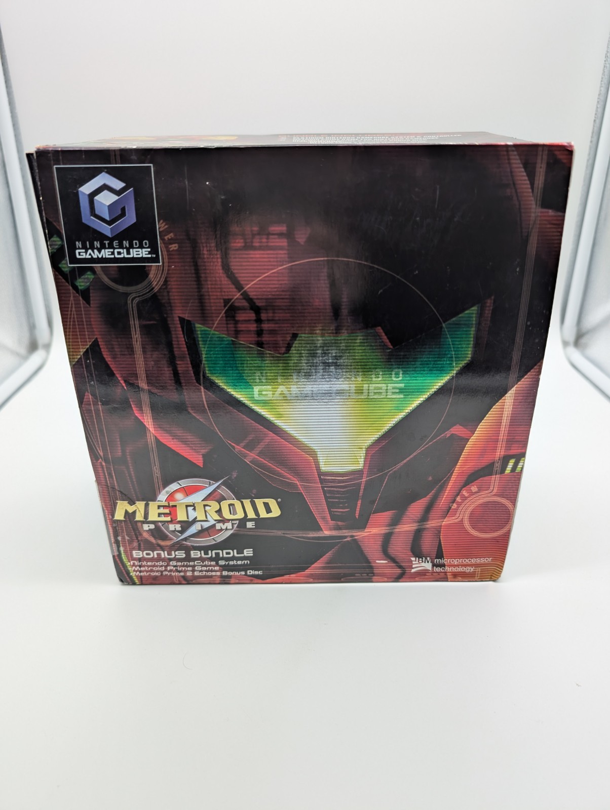 Platinum Metroid Prime Console Bundle Nintendo GameCube, SEALED! VGA, Brand New!