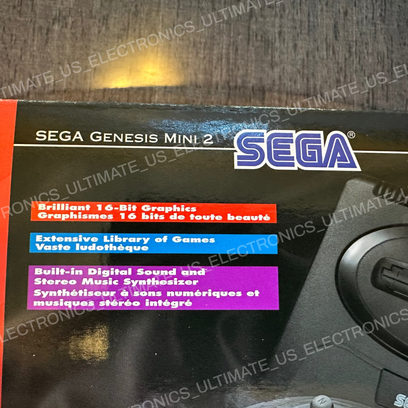 Sega Genesis Mini 2 2022 Console 16-bit USA Release 60 Games – New Ship Ready