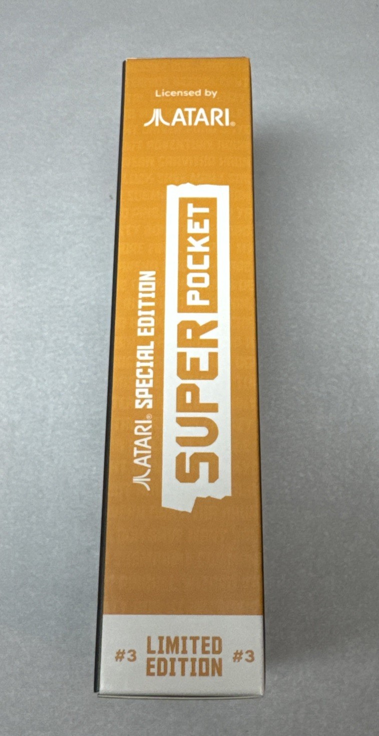 Hyper Mega Tech Limited Edition Atari Super Pocket — New Sealed!