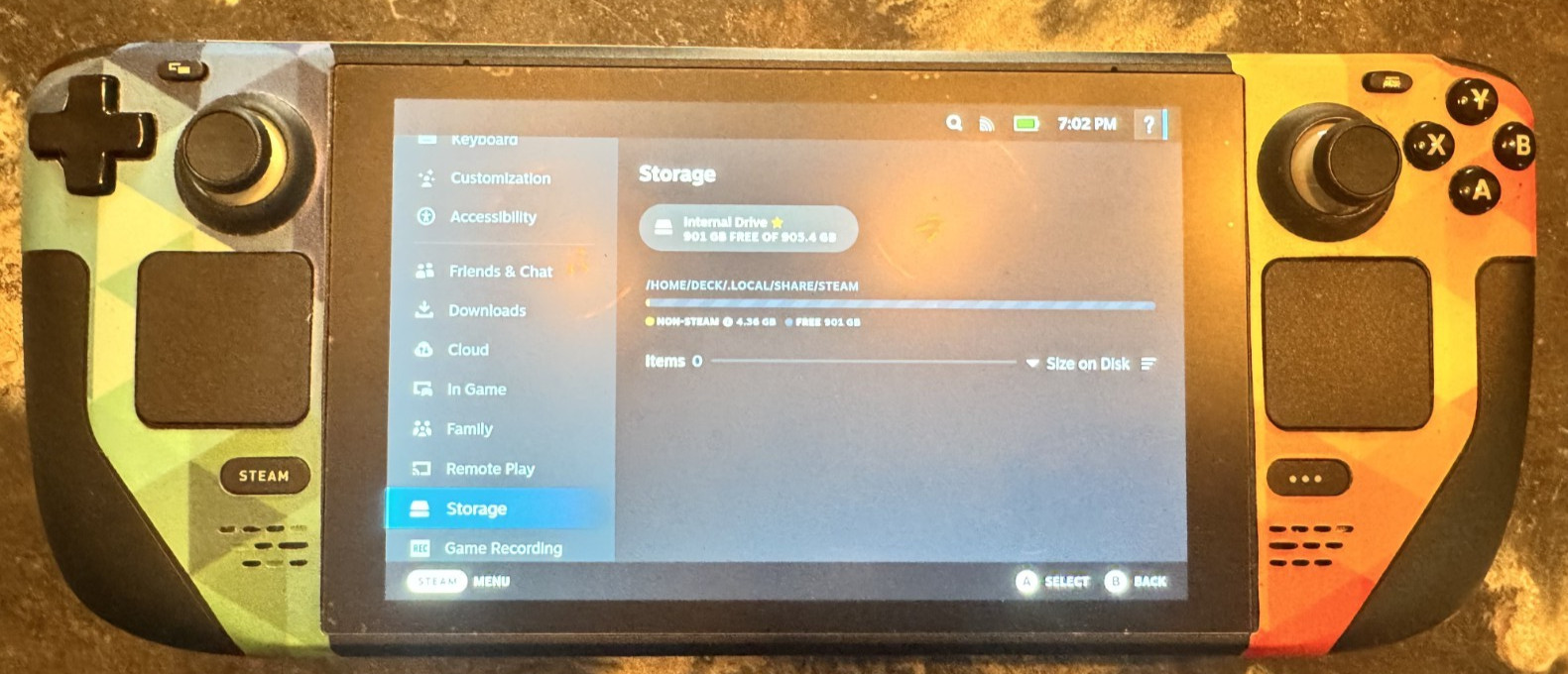 Valve Steam Deck LCD – 1 TB, Black w/ Carrying Case – Excellent condition