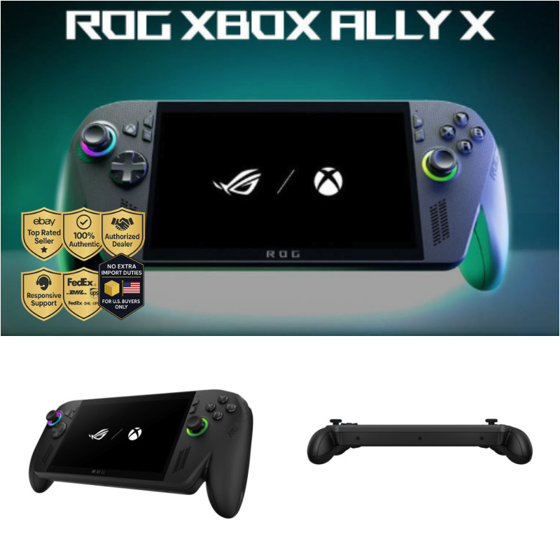 ASUS ROG Xbox Ally X Handheld Gaming PC Ryzen AI Z2 Extreme 24GB 1TB Black