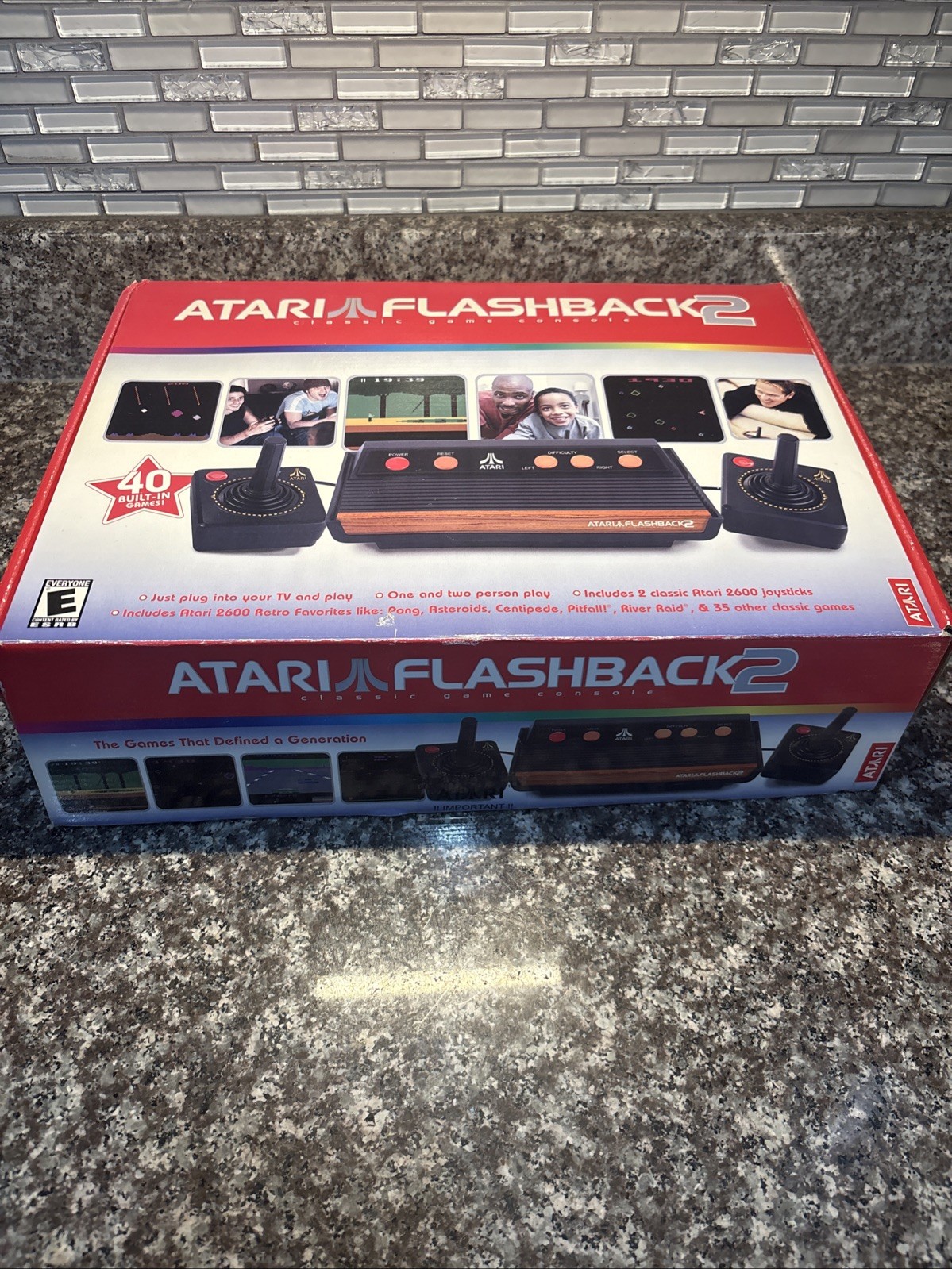 Atari Flashback 2 – 40 Games built in – EUC