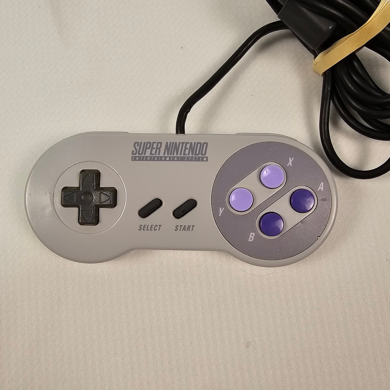 Super Nintendo SNES Console Bundle w/ Controller (Tested & Working)