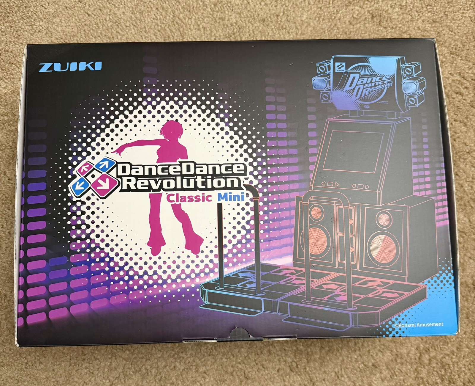 Zuiki Dance Dance Revolution Classic Mini Mix Arcade Machine USA SHIPPING