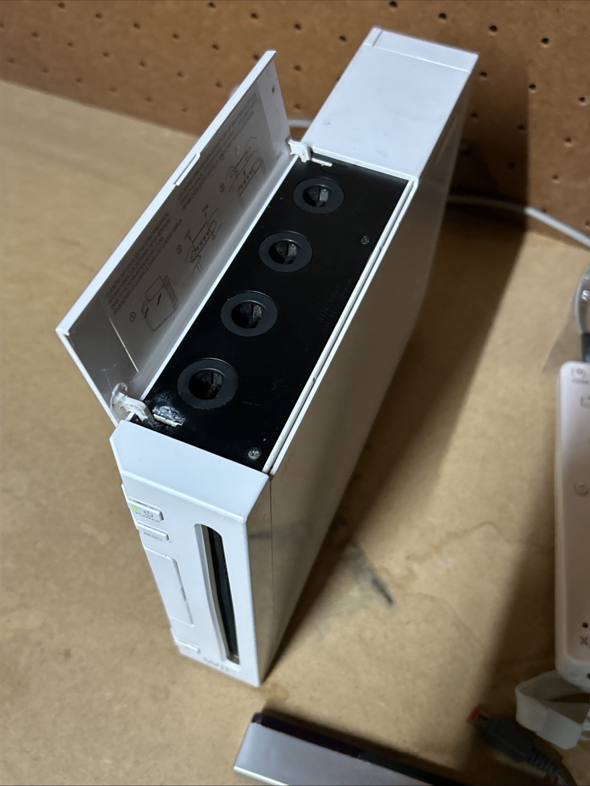 Nintendo Wii Console Bundle – Power, A/V Cables, & Sensor, 8 Games