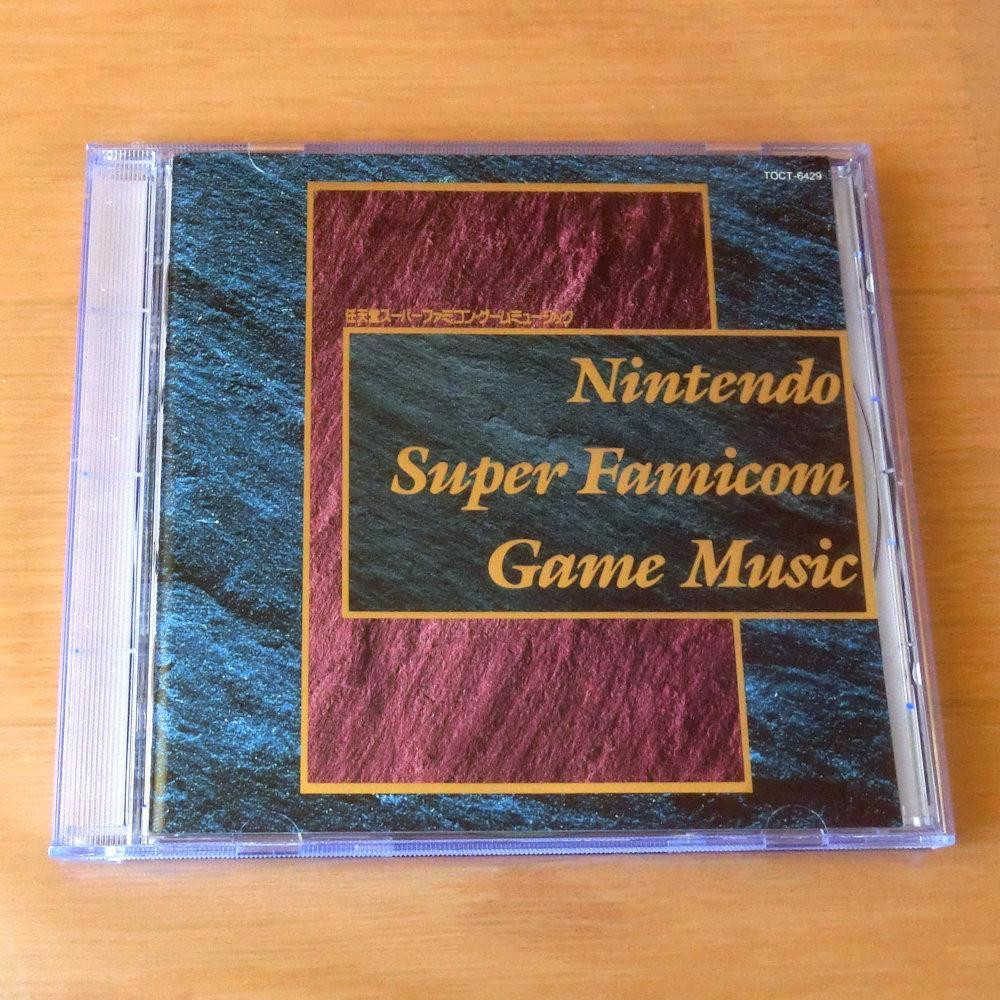 Nintendo Super Famicom Game Music Soundtrack CD SNES Game Music 1992 Japan Used