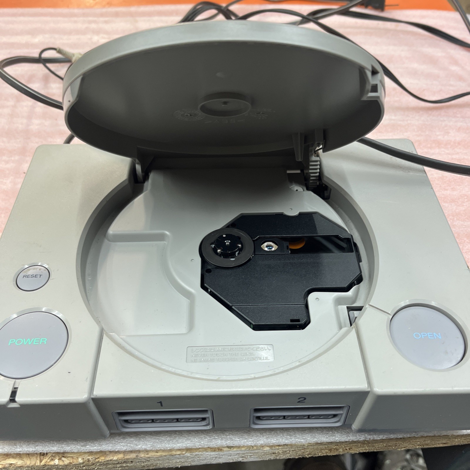 Sony PlayStation 1 Gray Console (SCPH-9001) with Power cord and AV out cord