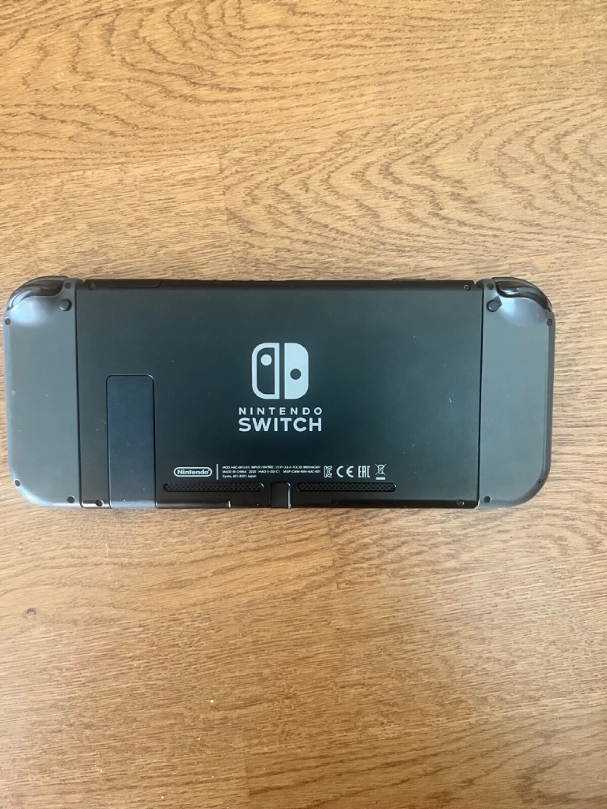 Nintendo Switch with Super Smash Bros and accesories.