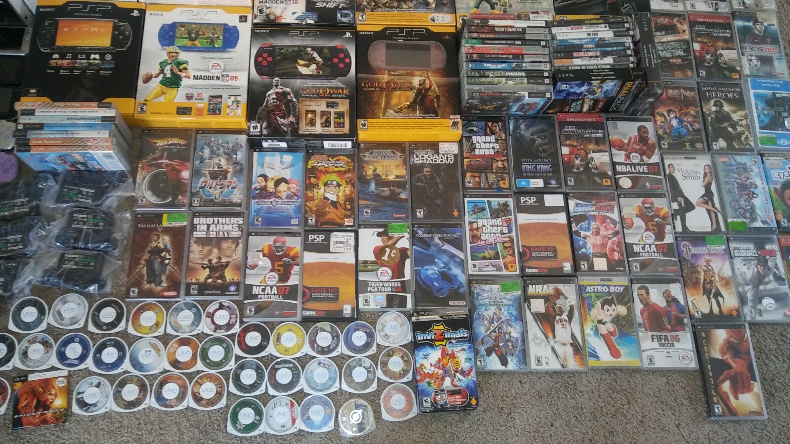Sony PSP Playstation Portable. Systems with games and Accessories.