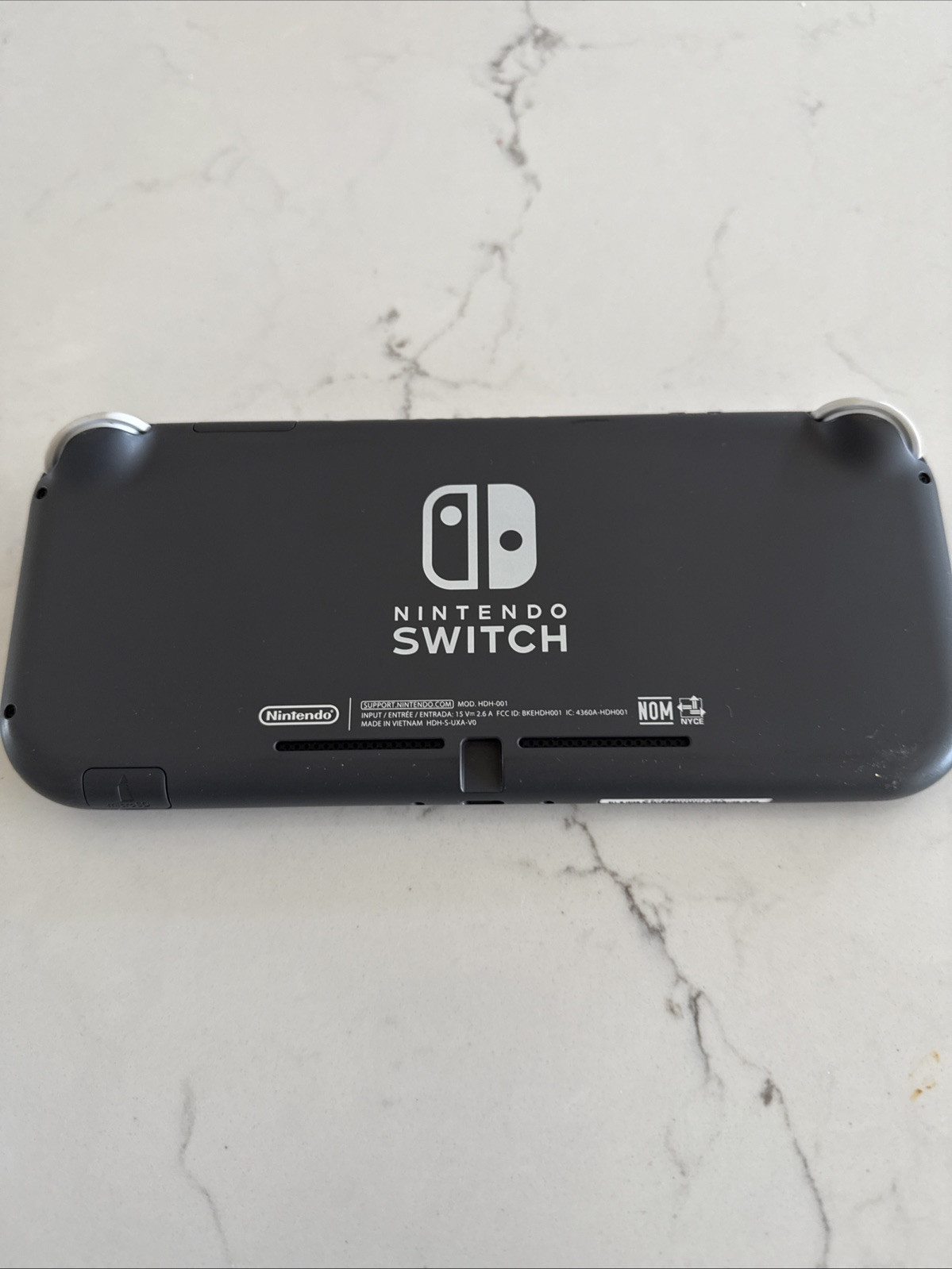 Nintendo Switch Lite Gray System with Zelda Breath Wild Tears Kingdom Mario Kart