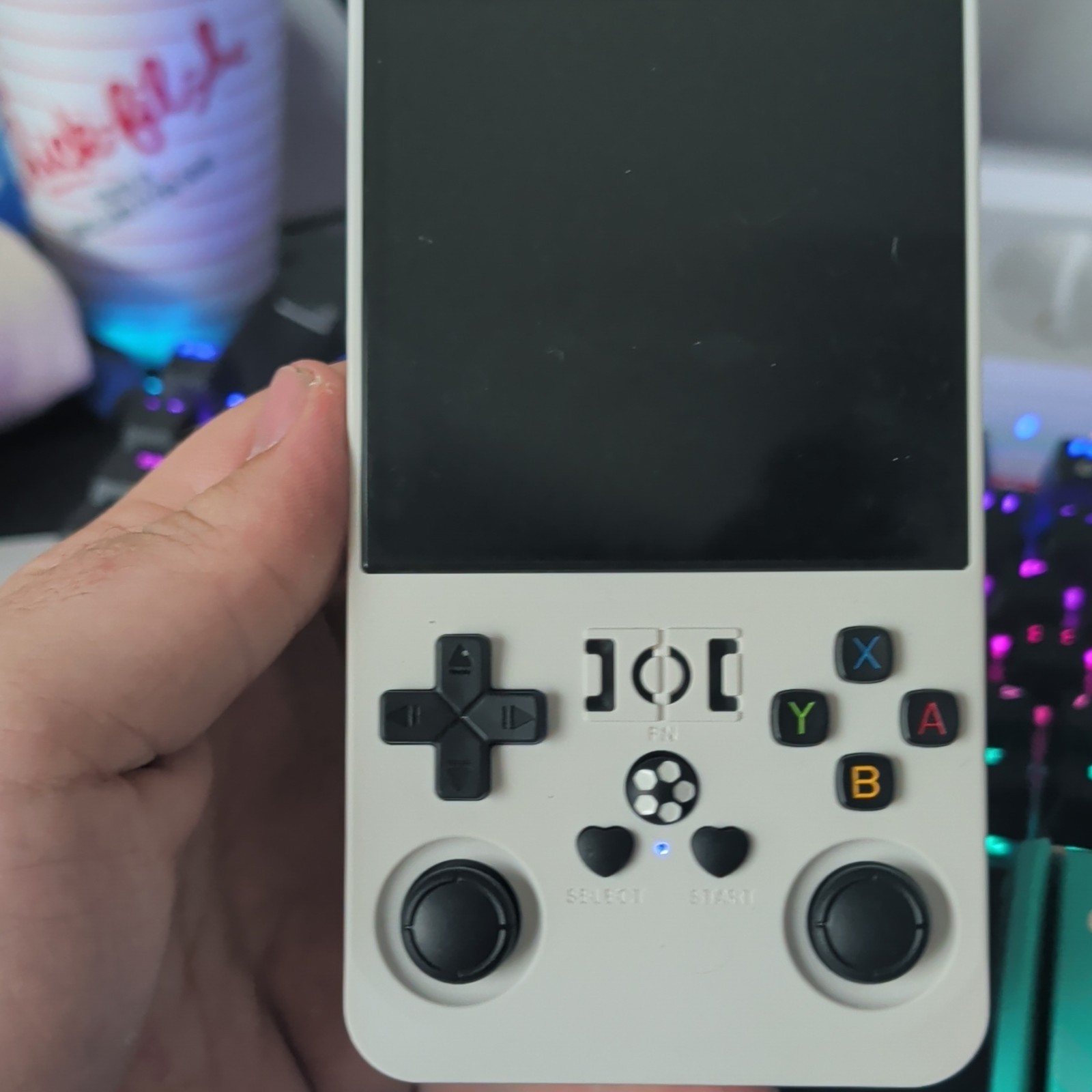 R36 Max Handheld Game Console 720×720 USB-C Rechargeable