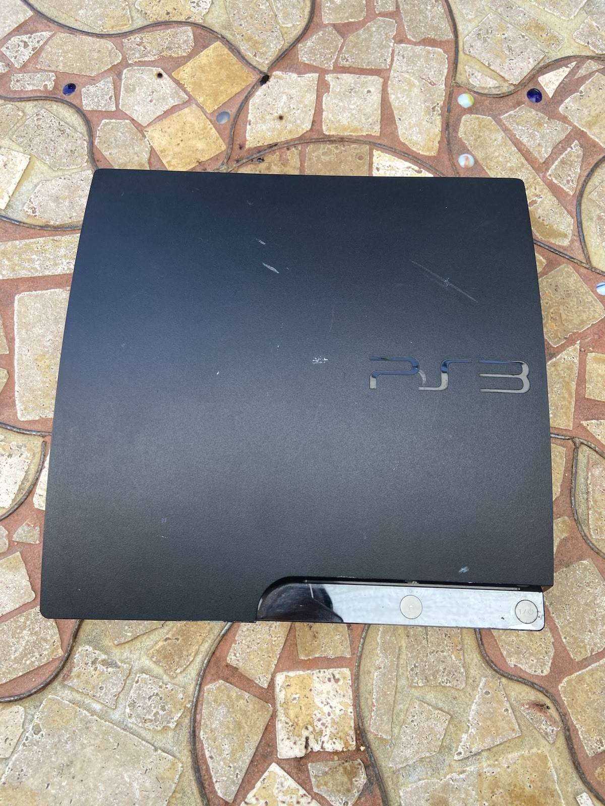 Sony PlayStation 3 PS3 Slim 120GB Console Only FOR PARTS Repair Powers On