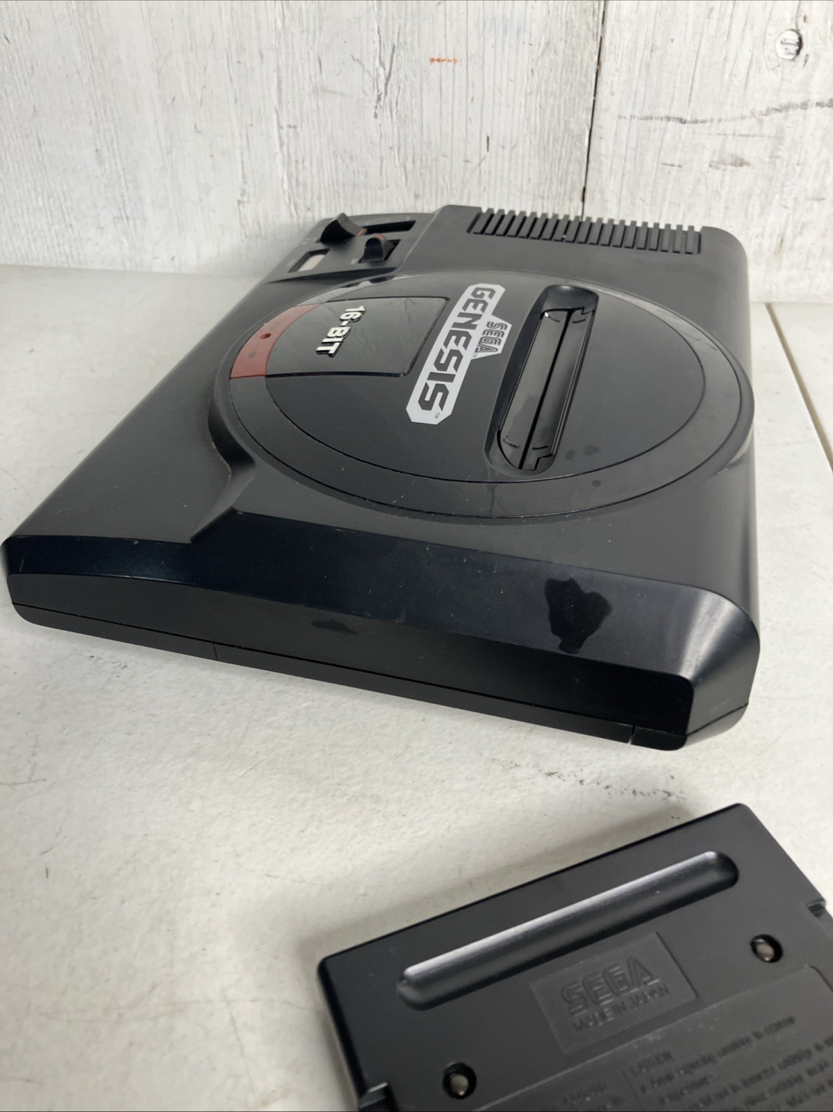 Sega Genesis System Model 1 Console Bundle 3 Games Altered Beast Ecco Dolphin