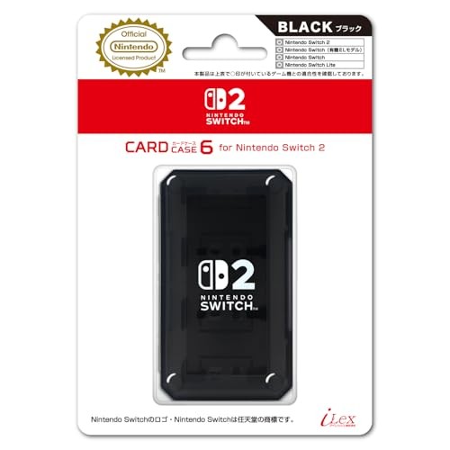 Officially Licensed Nintendo Product: Nintendo Switch/Switch 2 Game Card Storage