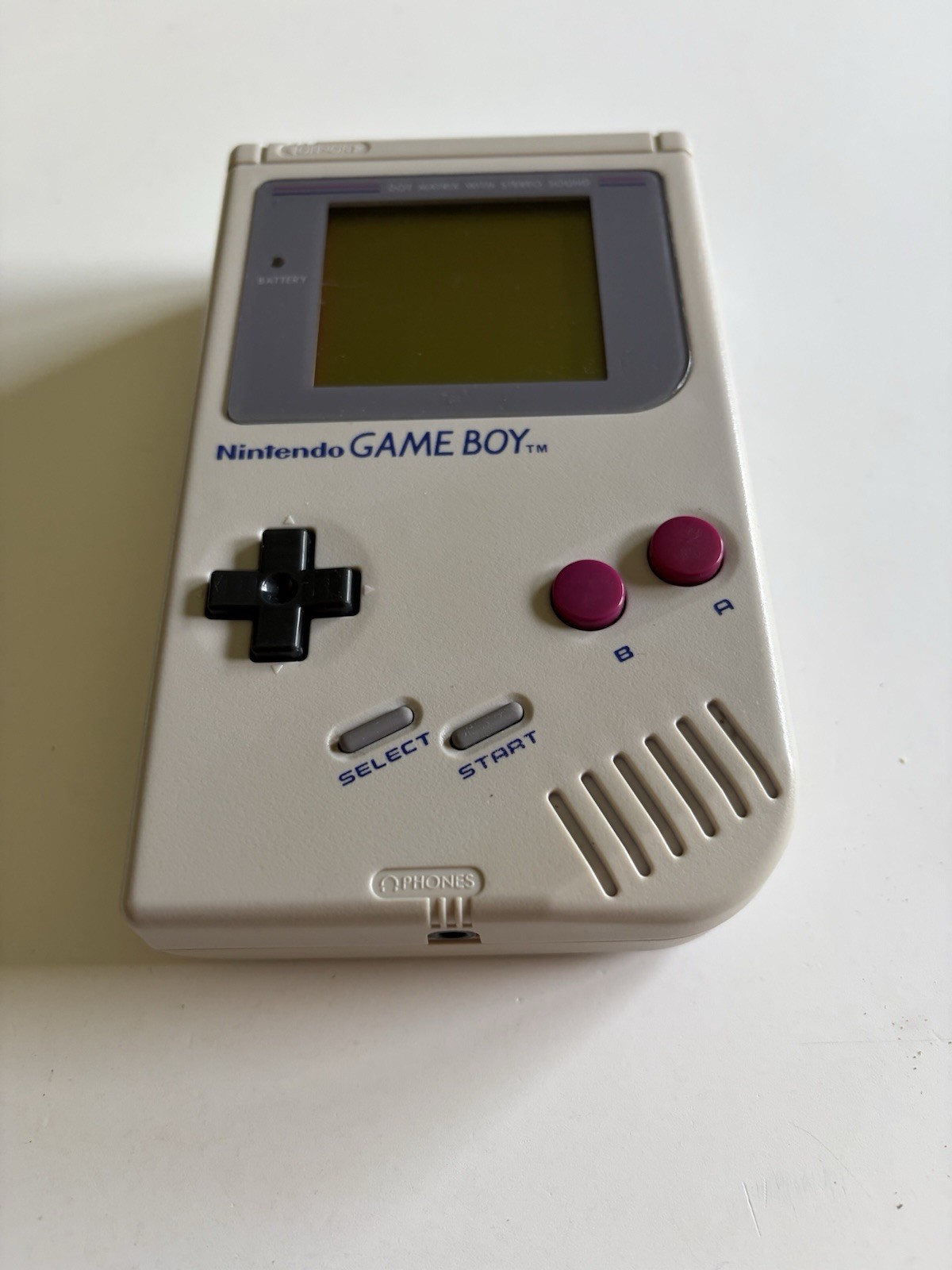 Professionally Restored OEM Original Game Boy DMG-01 Console Handheld