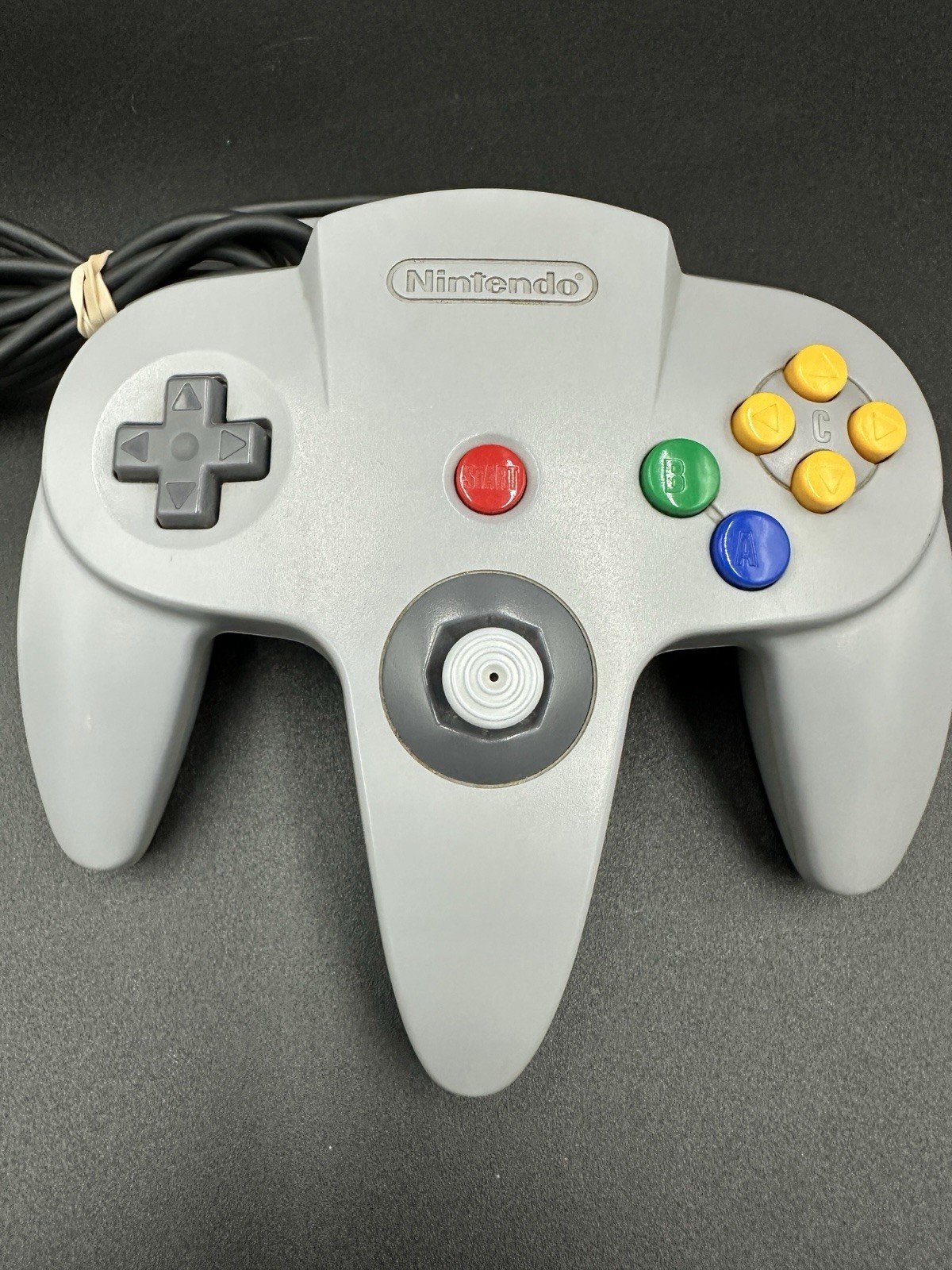 Nintendo 64 N64 Console Tested w/ Expansion Pak 2 Controller Wave Race – Bundle