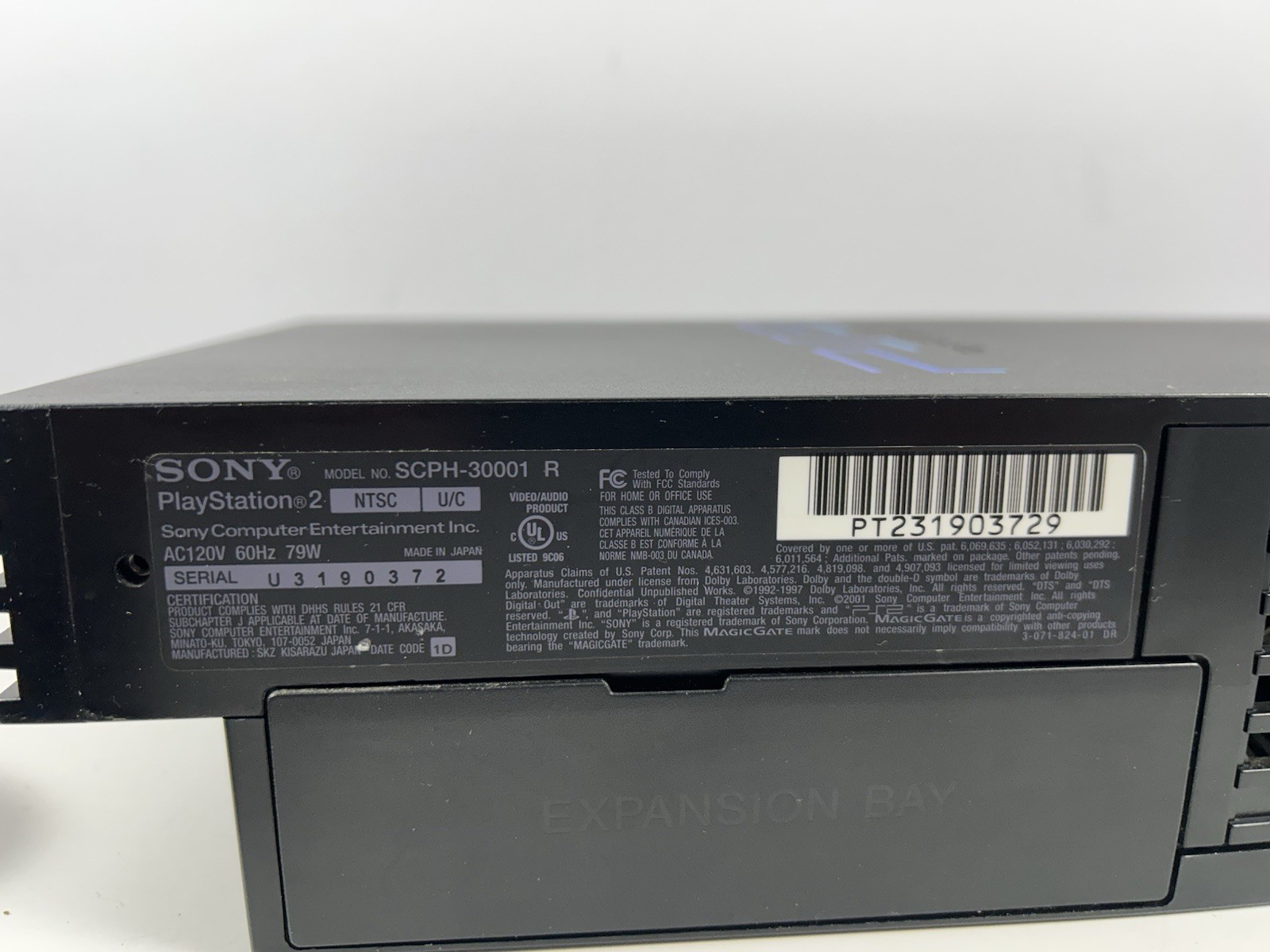 Sony PlayStation 2 Fat Console SCPH-30001- Cables, Controller, Acces. *TESTED*